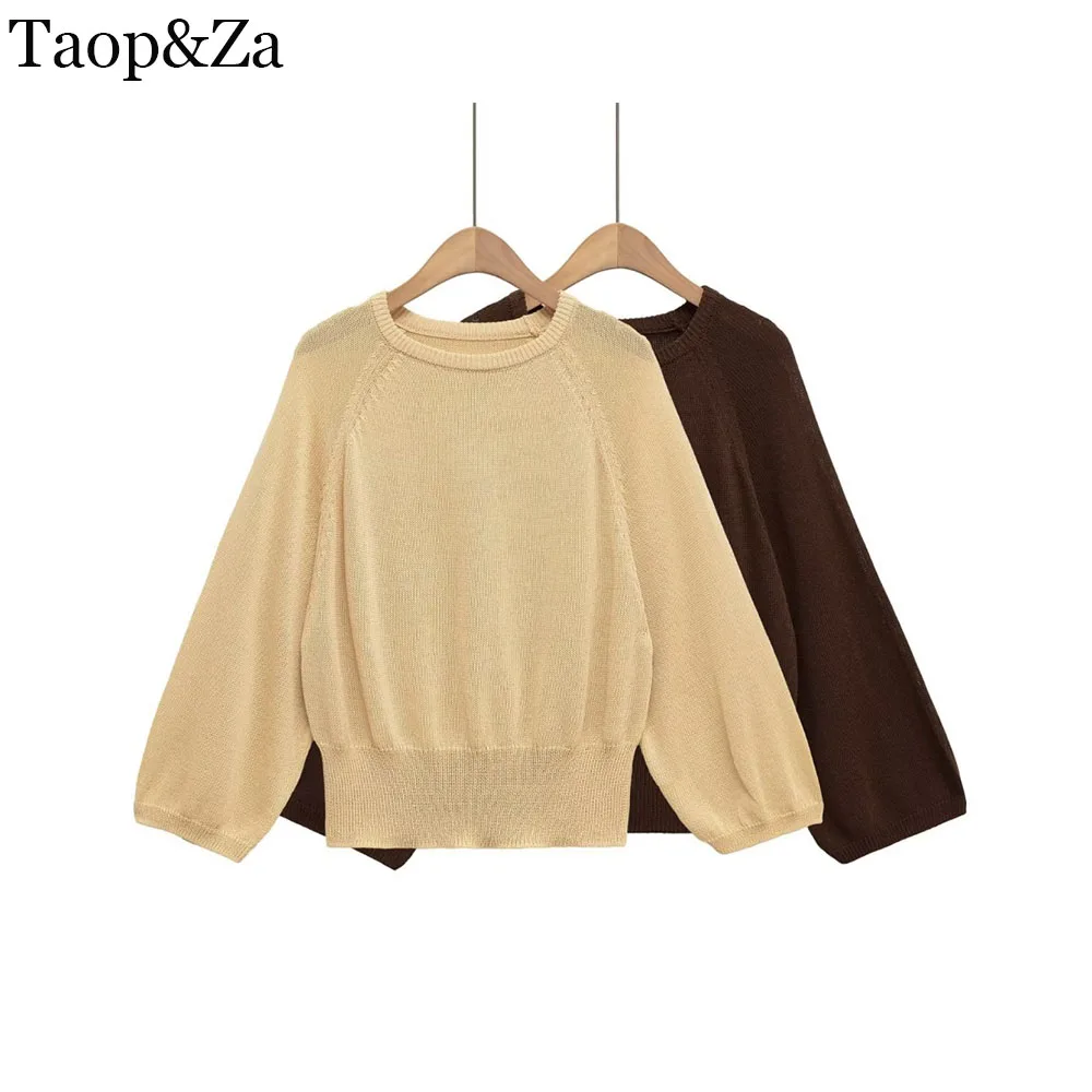 

Новая летняя женская модная свободная и универсальная классическая трикотажная рубашка с круглым вырезом и широкими рукавами для внешней торговли