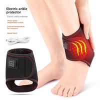 Heated Foot Ankle Wrap Ankle Wrap Heated Ankle Brace Foot Heating Pad Adjustable Temperature Compression Wrap Electric Ankle