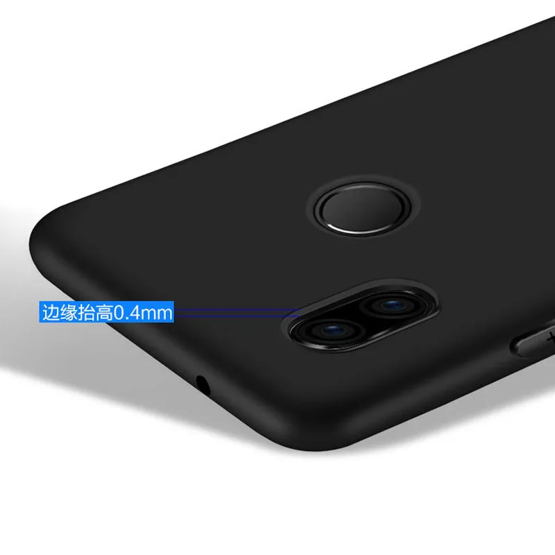 For Xiaomi Mi A2 Case Xiaomi Mi 6X Clear TPU and Matte Soft Case For Xiaomi Mi A2 Mi 6X Back Cover Protect Skin Silicon case