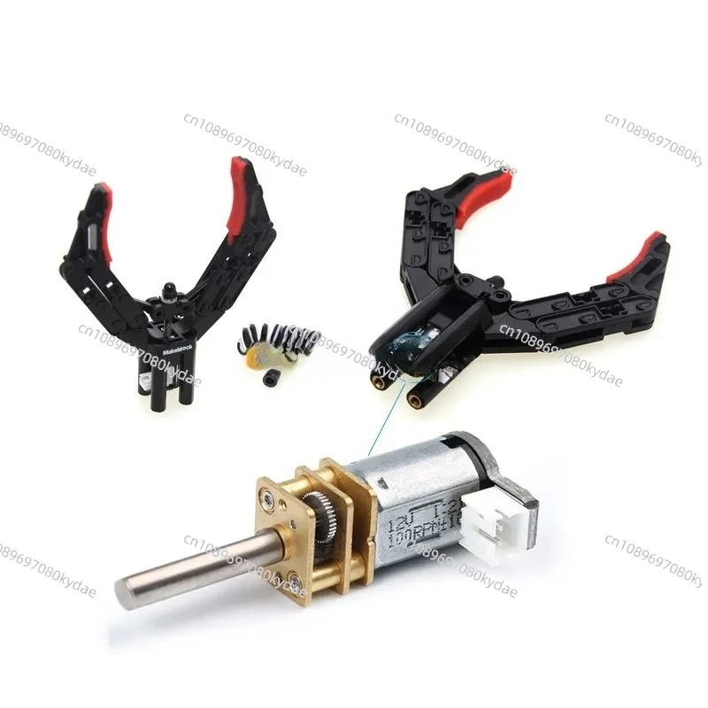 5V 12V DC Electric Robot Gripper with Motor Robotic Arm Claw for Arduino DIY Parts
