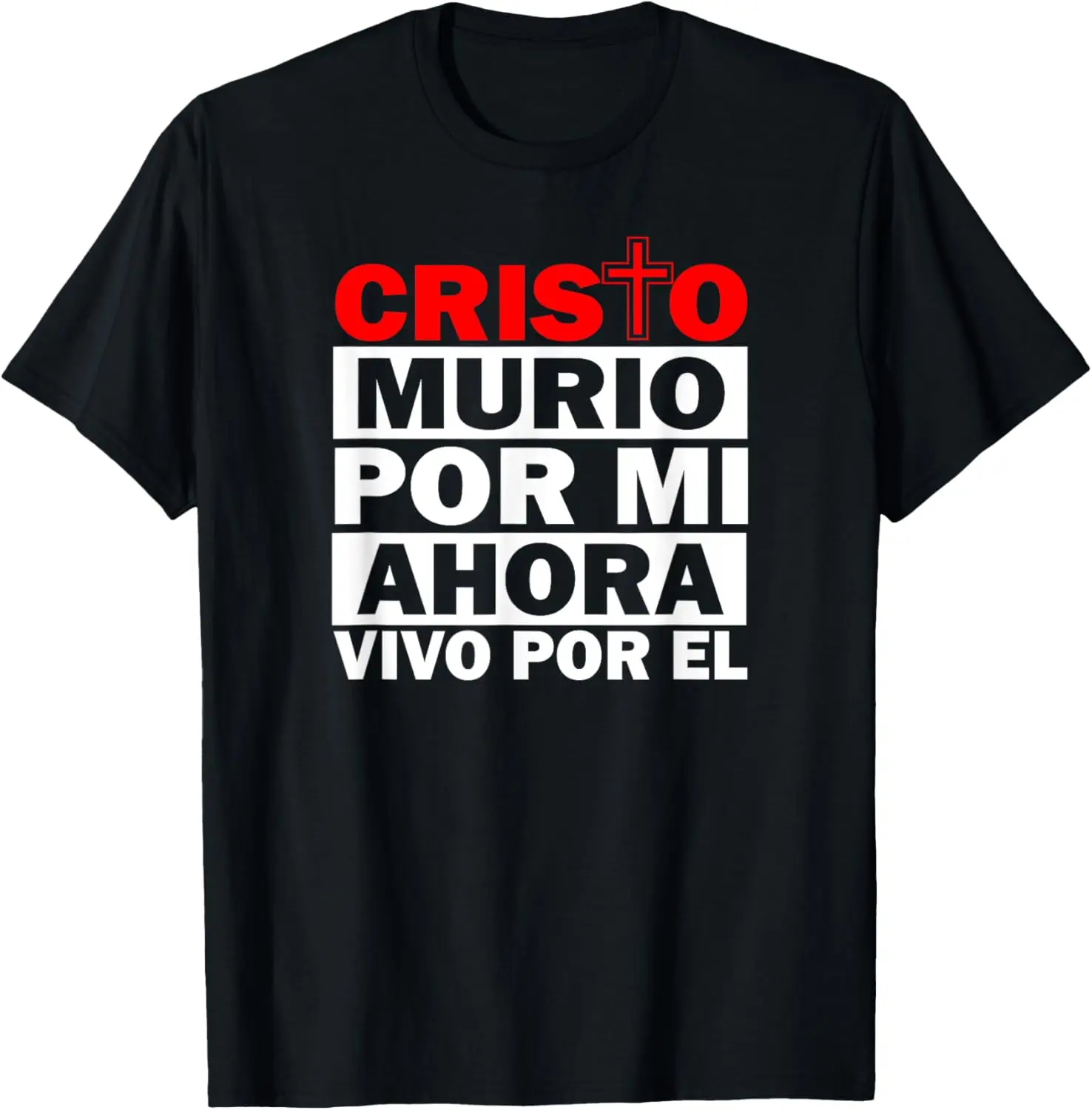 cristo murio por mi camisas cristianas spanish christian