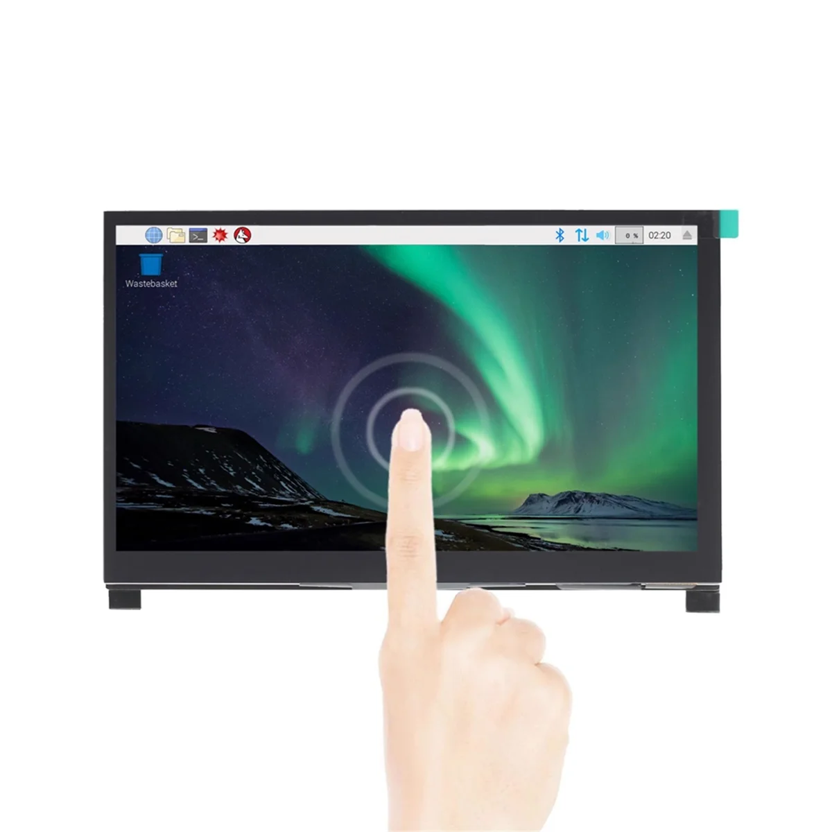 For 7Inch Capacitive Touch Screen with Speaker -Compatible Interface 1024x600 Computer Secondary Screen