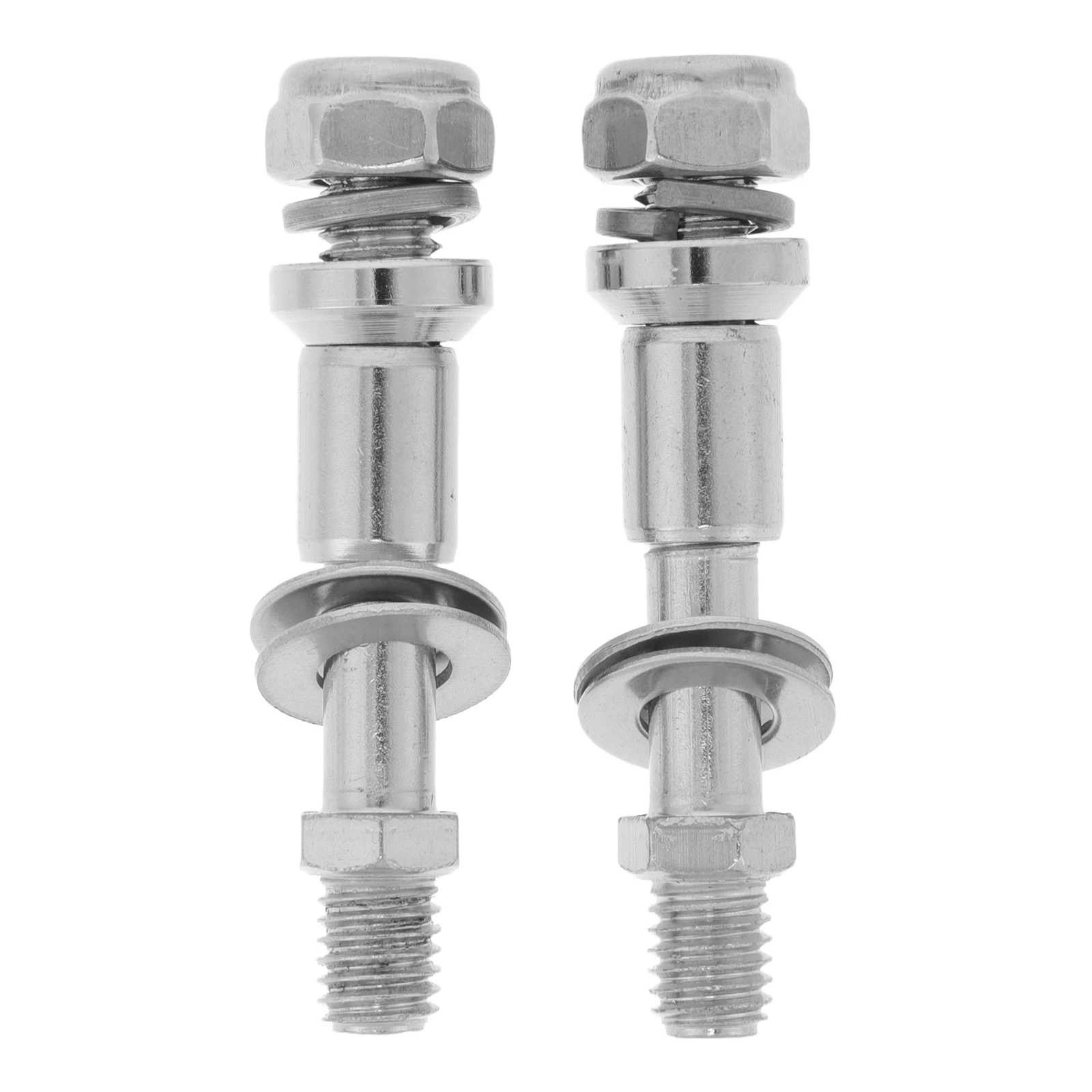 

2pcs Universal Motorcycle Mirror Screws Aluminium Alloy Heavy Duty Rearview Mirror Bolts Durable Fast Installation Fit All