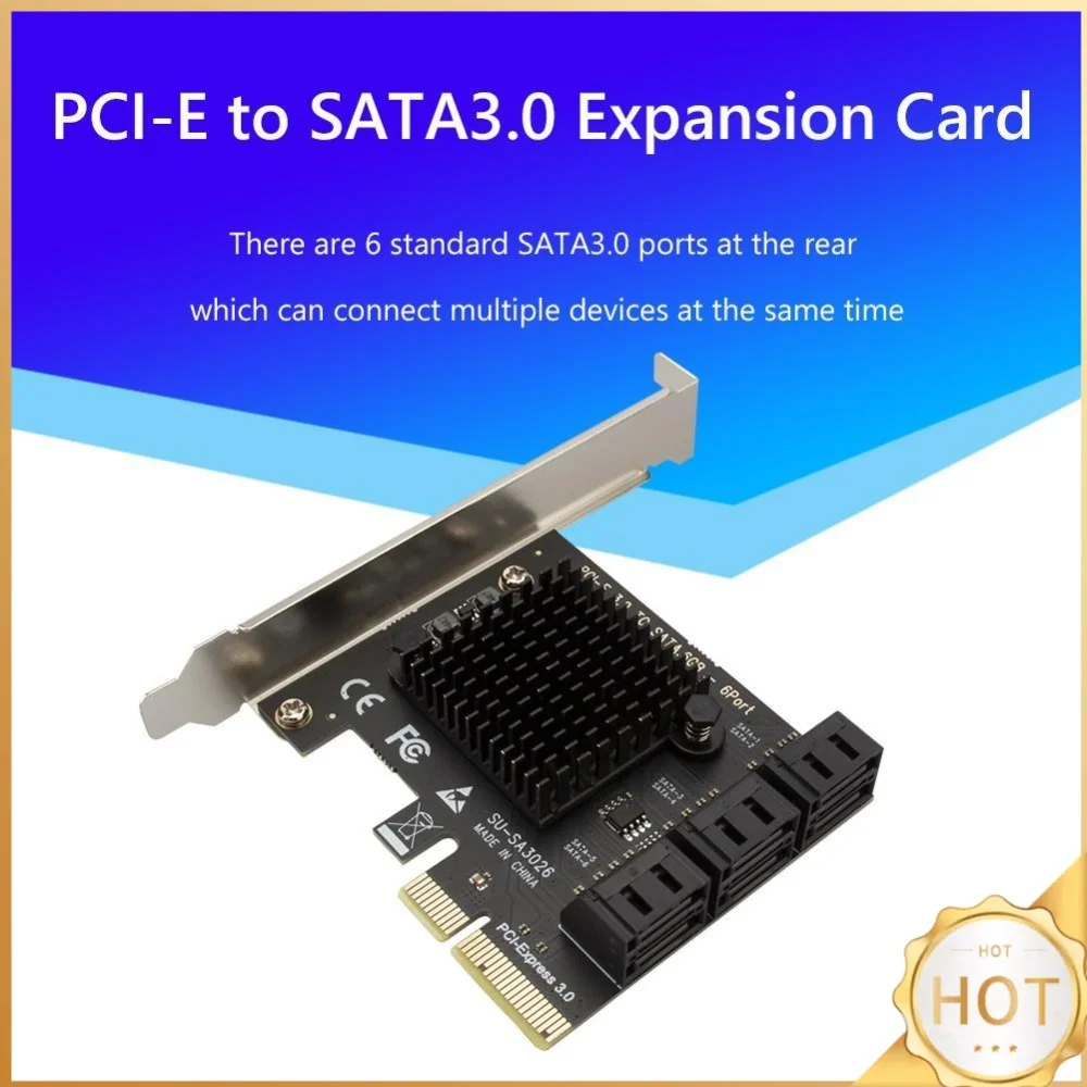 carte-adaptateur-d'extension-6-ports-sata-iii-vers-pcie-pci-express-30-4x-6-gbps-pour-disque-dur-ordinateur-de-bureau-poste-de-travail-serveur-equipement-industriel