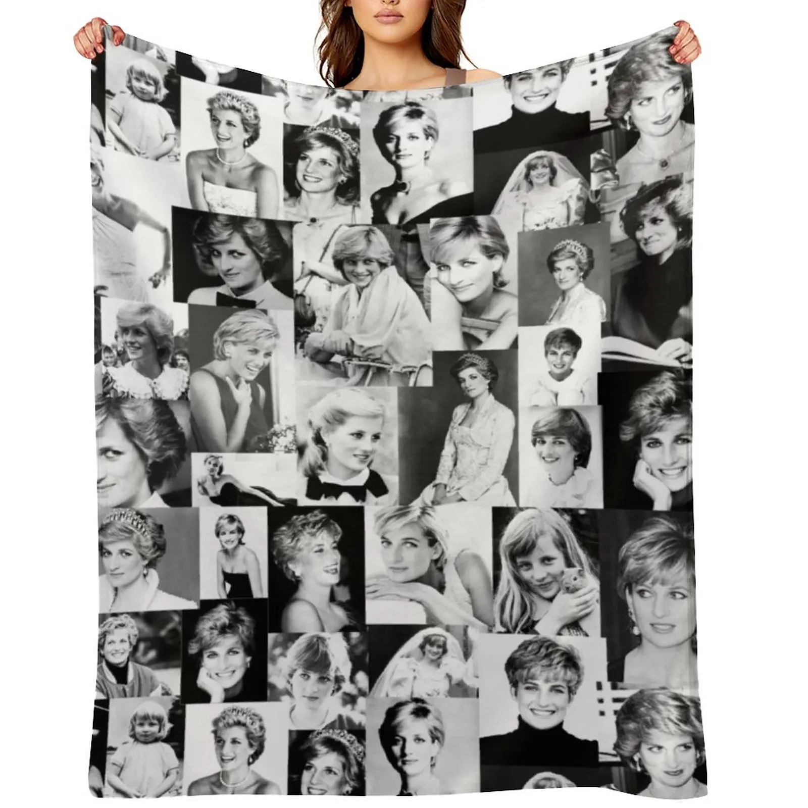 

Lady Diana Throw Blanket Giant Sofa Quilt Extra Large Throw Picnic Blankets