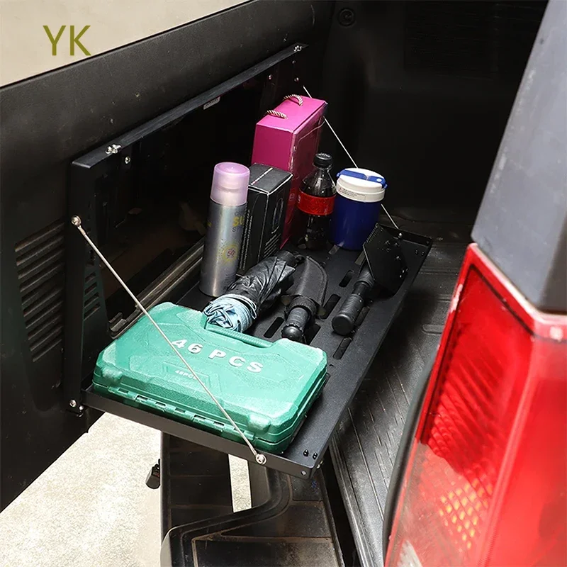 

For Hummer H3 05-09 Car Tailgate Luggage Carrier Folding Multifunctional Storage Shelf Tailgate Table Car Accessories