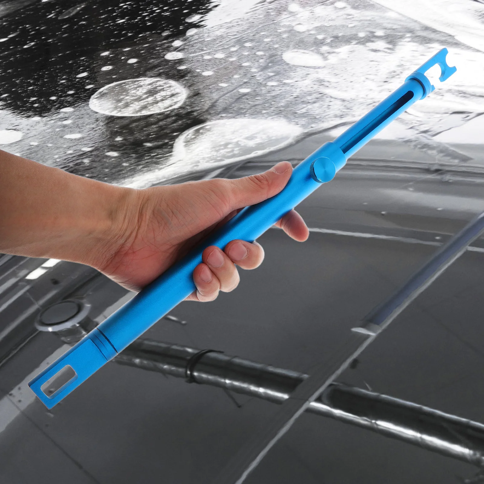 

Car Hood Prop Rod Adjustable Aluminum Alloy Anti-Slip Support Bar For Automotive Exterior Accessories Lift Tool Trunk Rod