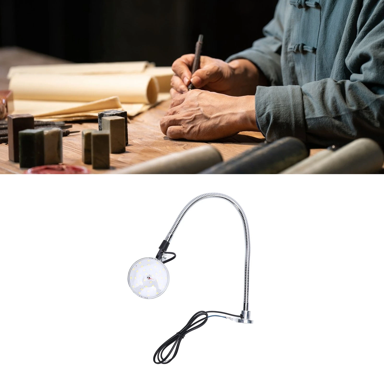LED Machine Light 15W Erosion Resistant Rusts Proof Super Bright ABS and Alloy Steel Shop Tool Lamp IP65 Water Proof for Lathe