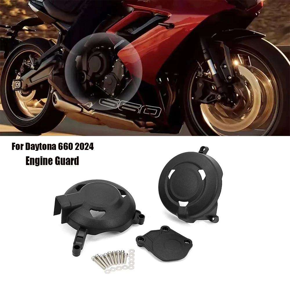 

Daytona 660 Accessories Engine Cover Set DAYTONA 660 Protection Cover Engine Guard For Daytona 660 2024-