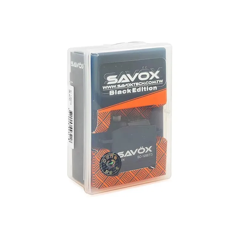 Savox SC-1256TG High Torque Titanium Gear Black Edition Standard Digital Servo