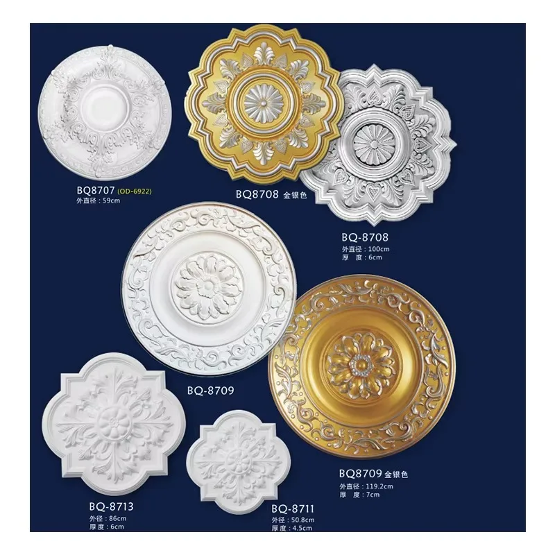 foam lotus ceiling cornice design polyurethane modern ceiling rose floral ceiling medallion