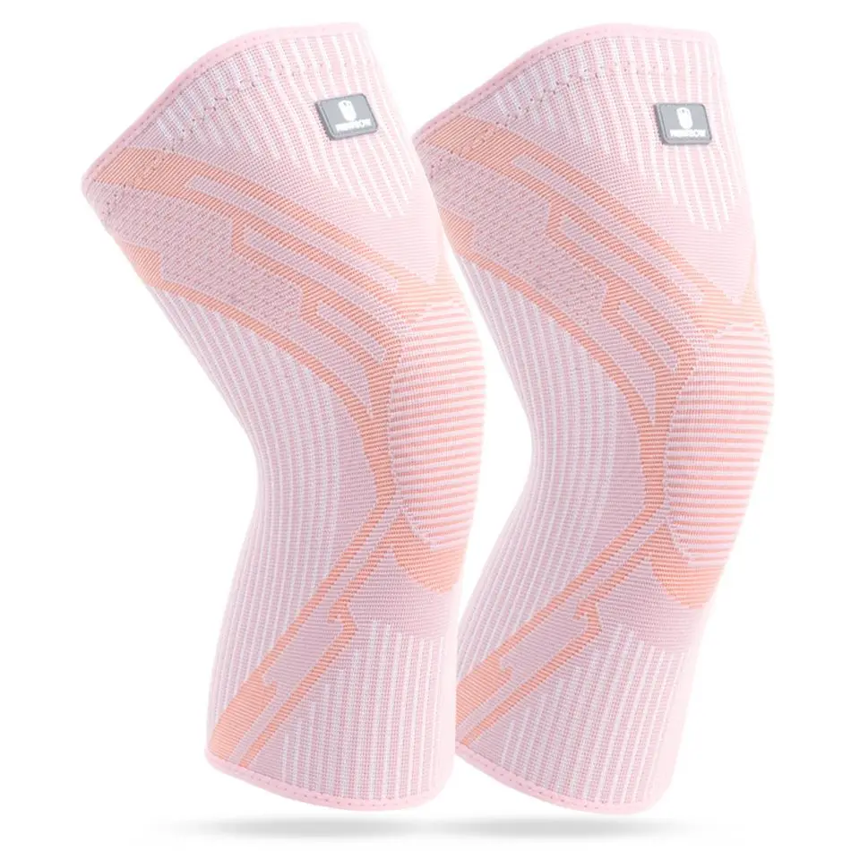 Men Women Extended Nylon Thin Non‑Slip Knee Protector Sleeve for Running Basketball Skipping Rope Fitness Sports Knee Pads