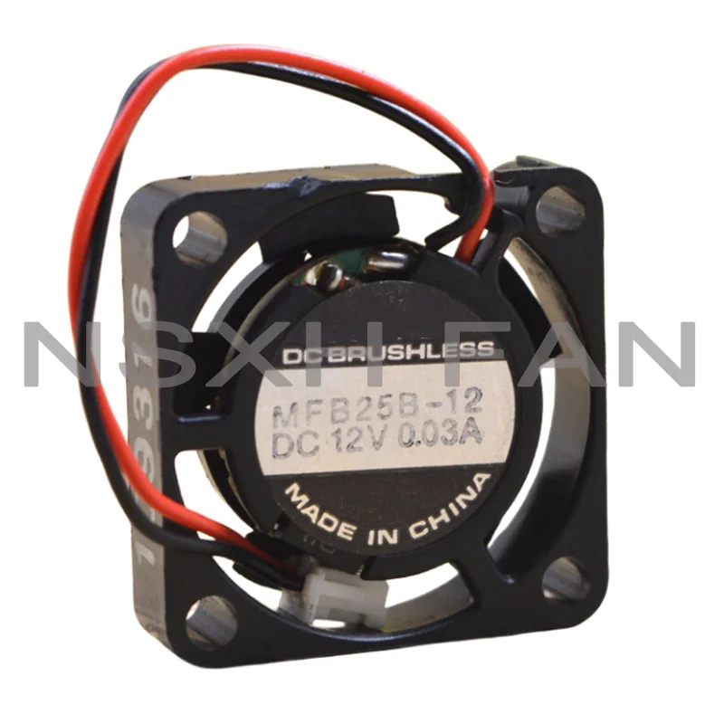 MFB25B-12 12V R 0.03A 2.2507 2WIRES COMPUTER COOLING FAN