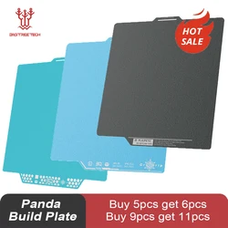 BIQU Panda Build Plate CryoGrip Pro 256mm Easy Model Removal Spring Steel Double-sided for BambuLab P1P P1S A1 P2S X2D 3DPrinter