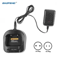 Baofeng UV82 Battery Charger LED CH-8 for Baofeng Walkie Talkie UV82 Plus UV-82HX UV-82HP UV-82L Two Way Radio Accessories US/EU