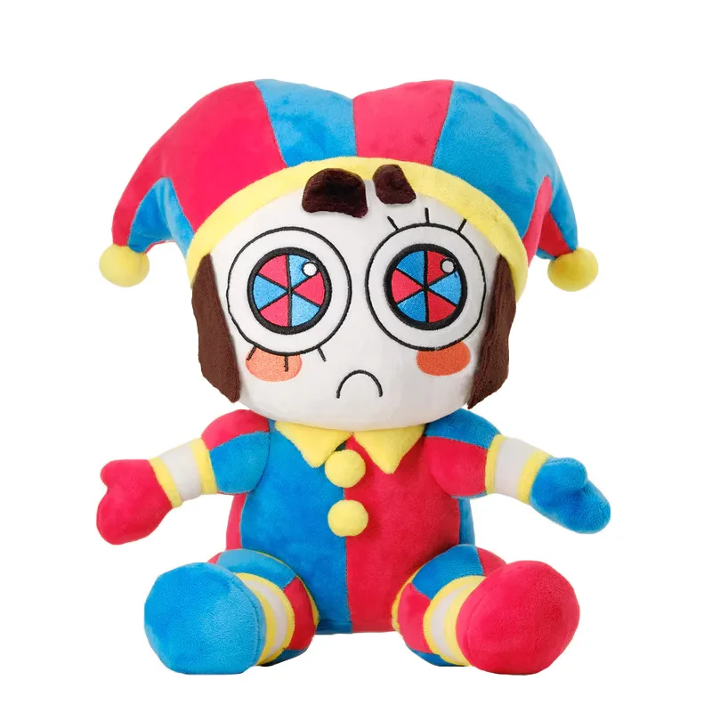 New The Amazing Digital Circus Anime Cartoon Plush Pomni Jax Plush doll Toy Theater Rabbit Doll Stuffed Toys Christmas Gifts