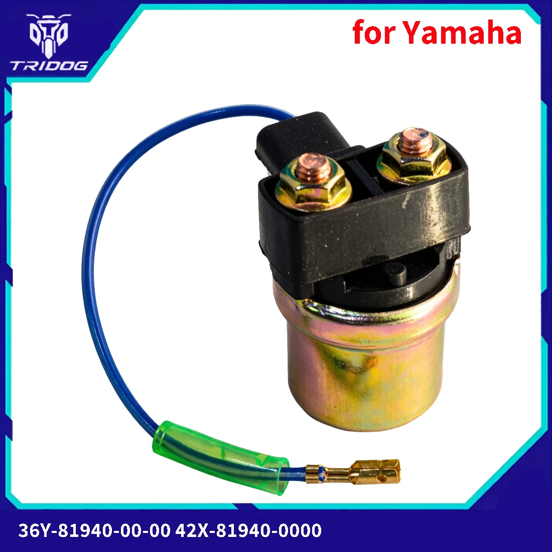 Starter Solenoid Relay For YAMAHA YFM350 YFM600 YXR660 YFZ450 Big Bear Warrior Grizzly Rhino Wolverine Kodiak Bruin Raptor 450