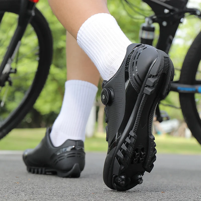 Rutschfeste Mountain-Offroad-MTB-Rennschuhe, atmungsaktive Fahrrad-Rennsport-Sportschuhe, professionelle Straßenrennen-Fahrradschuhe für Herren – Detail 13