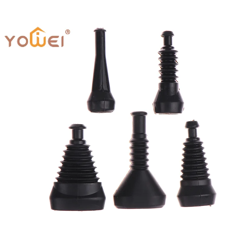 Latest 5 PCS 2/3/4/5 Pin Waterproof Automotive Wire Cover Rubber Boot Cap For Connector Series