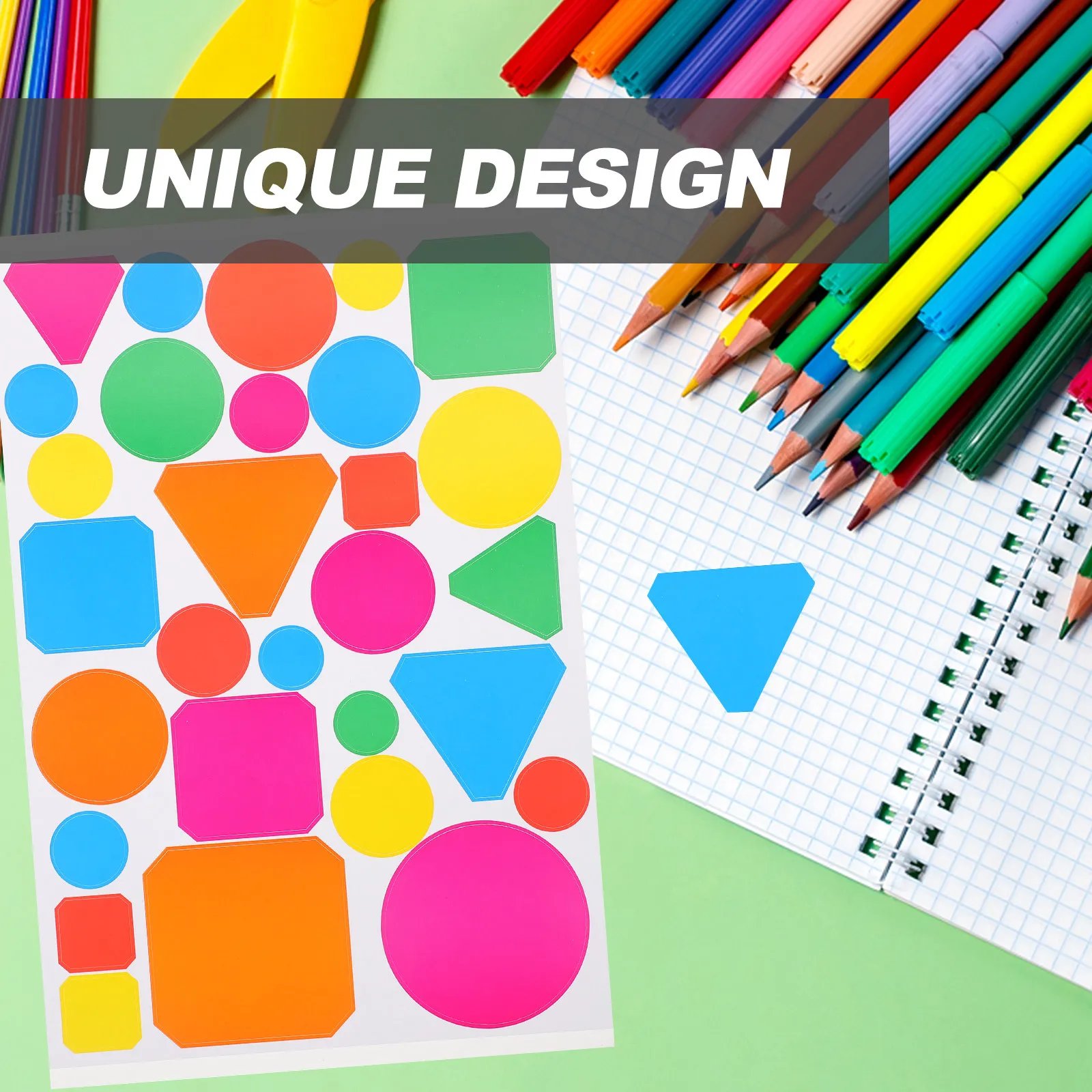 

50 Sheets Reward Stickers Adorable Small Irregular Decals for Teachers Multi-Use Decorative Stickers for