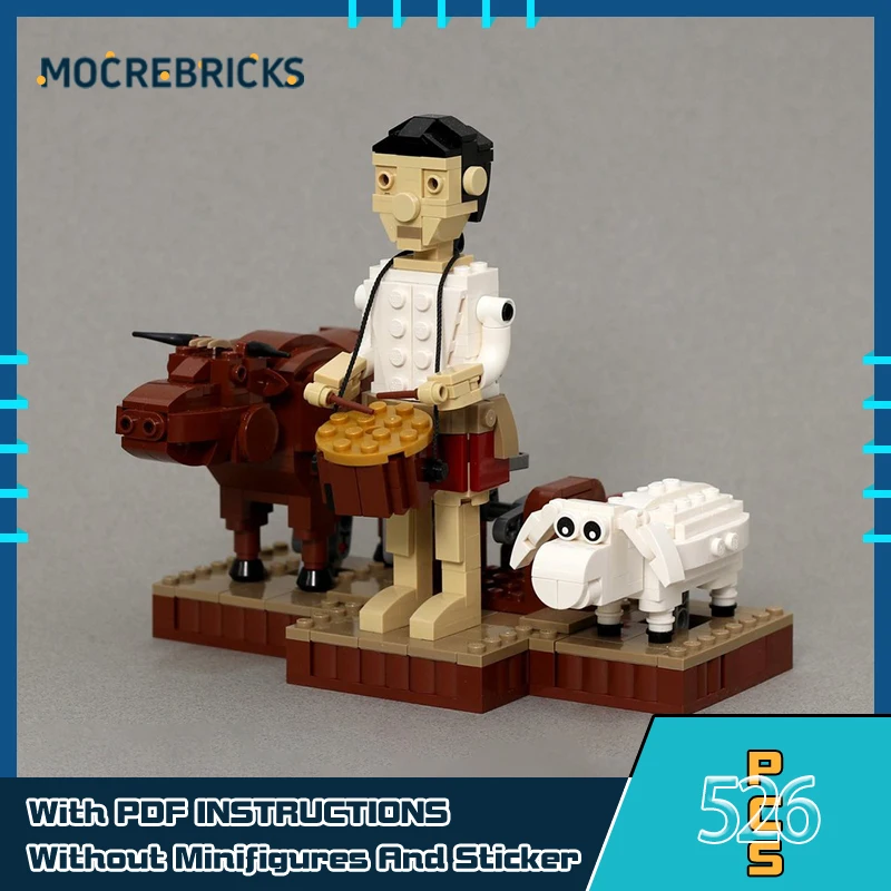 

Little Drummer Boy DIY Model GBC MOC Building Blocks Modular Assembling Technology Bricks Puzzle Toys Xmas Creative Gifts