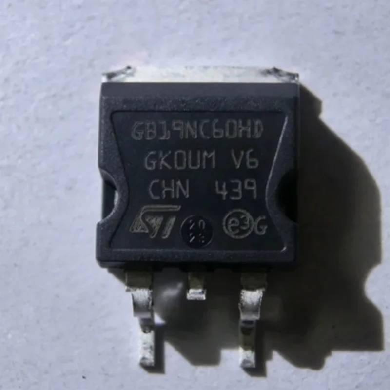 10PCS/STGB19NC60HDT4 GB19NC60HD TO-263-2 Original Genuine Goods in Stock