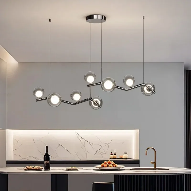 

Modern Led Chandelier Lamp For Dining Room Kitchen Table Living Room Bedroom Study Ceiling Pendant Light Lustre Home Decoration