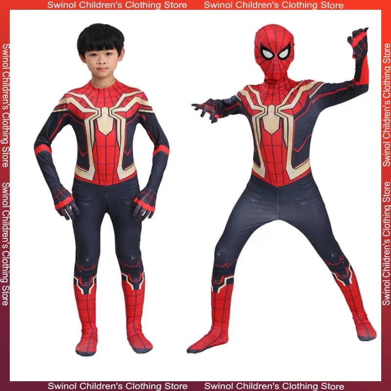 Swinol Spider-man trilogía retorna expedición sin retorno disfraz superhéroe niños Cosplay vestido de escenario mono de fiesta de vacaciones