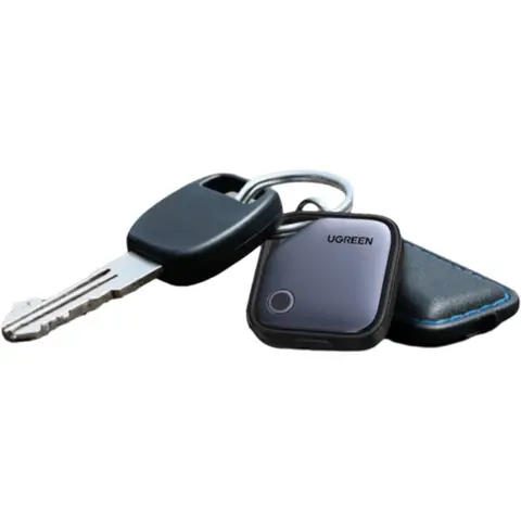 UGREEN【Dual System Compatibility】Smart Finder For Apple Find My (iOS) & Find Hub App (Android) Bluetooth Tracker Card