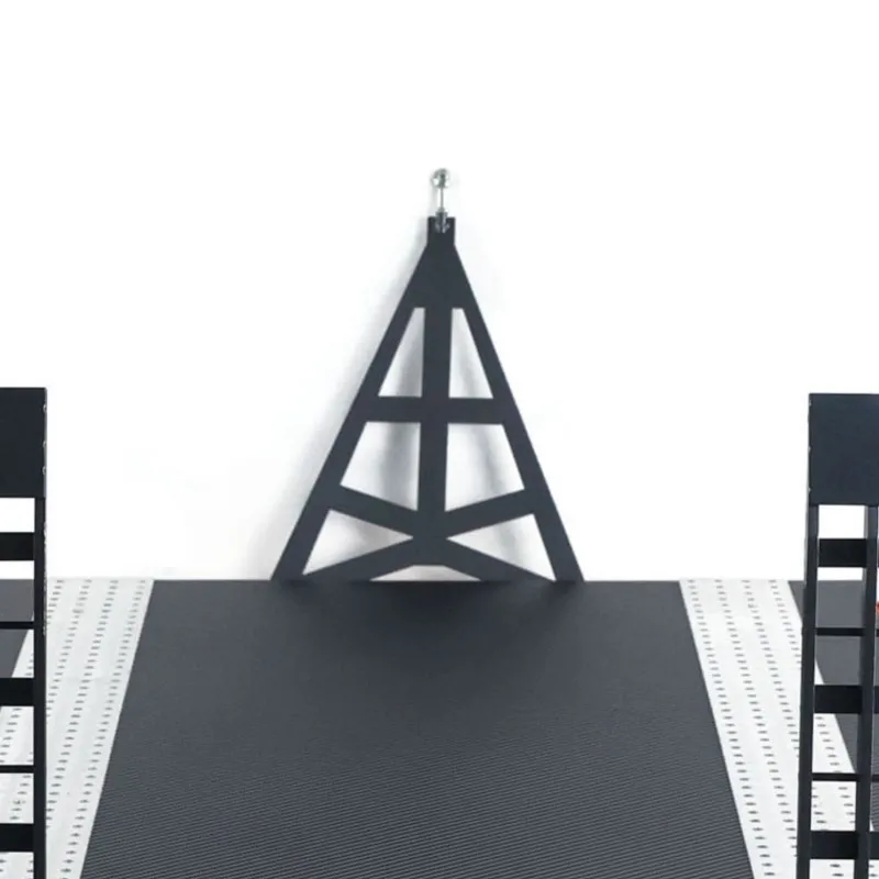 

Metal 6 Axles Radio Control Full Trailer for Toys 1/10 1/8 1/7 RC Car 1/14 1/12 Hydraulic Tractor Trucks Vehicle Model TH24277