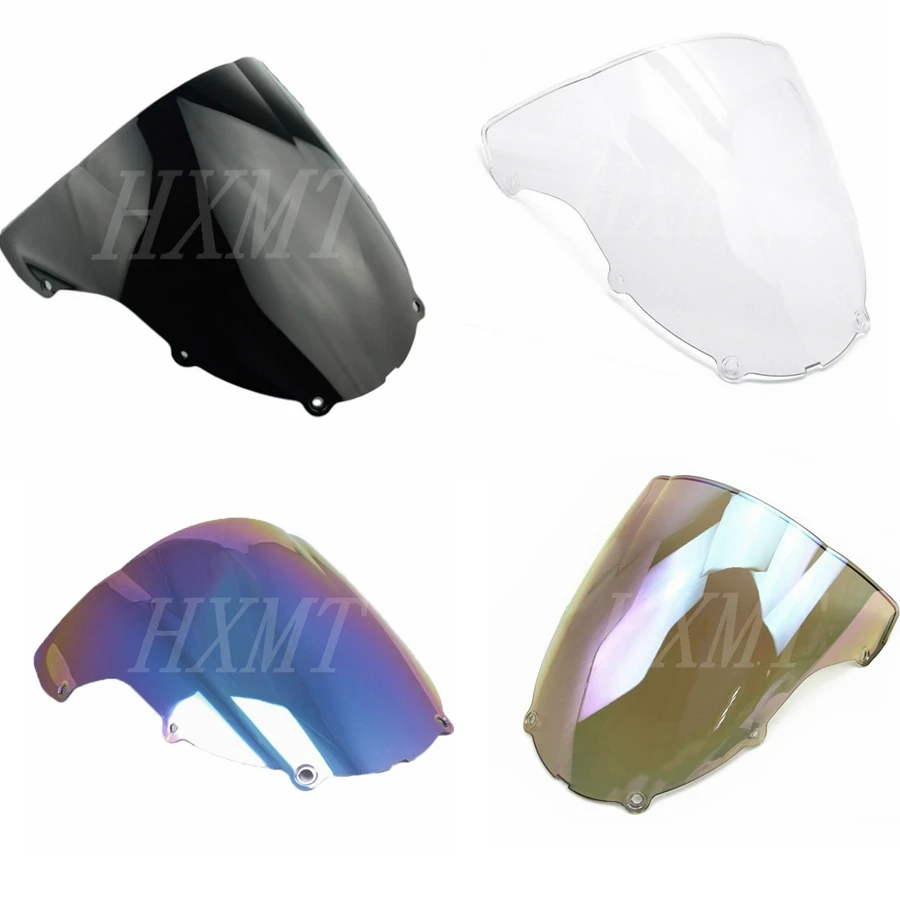 For Kawasaki ninja ZX6R 636 2003 2004 black Motorcycle Windshield WindScreen screen fairing ZX-6R ZX 6R 03 04 ZZR 600