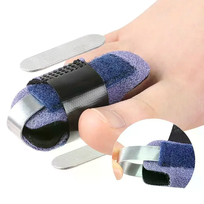 Toe Splint Straightener For Hammer Toe Corrector Crooked Toe Claw Toe Stabilizer Support Brace Wrap Pain Relief Kids Adults
