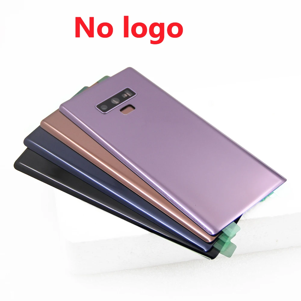 Back Cover For Samsung Galaxy Note 9 N960F/DS Back Door Replacement Hard Battery Case Rear Housing Cover With Adhesive