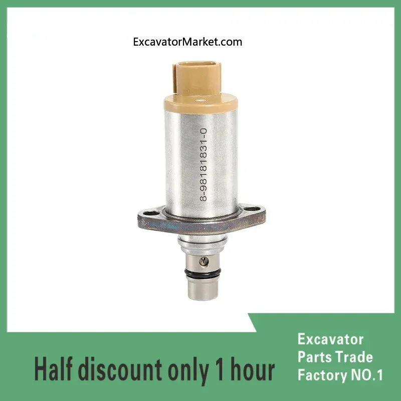 

Excavator Accessories for Excavator Hitachi High Pressure Oil Pump SCV Valve ZX200-3/240/330 8-98181831-0 Excavator Accessories