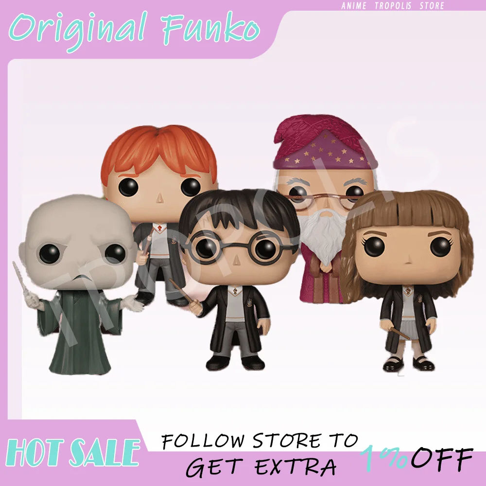 

Original Funko POP! In Stock Anime Action Ornament Model Toys Assembly Official Collectible Figure Model Toys Peripherals Gifts