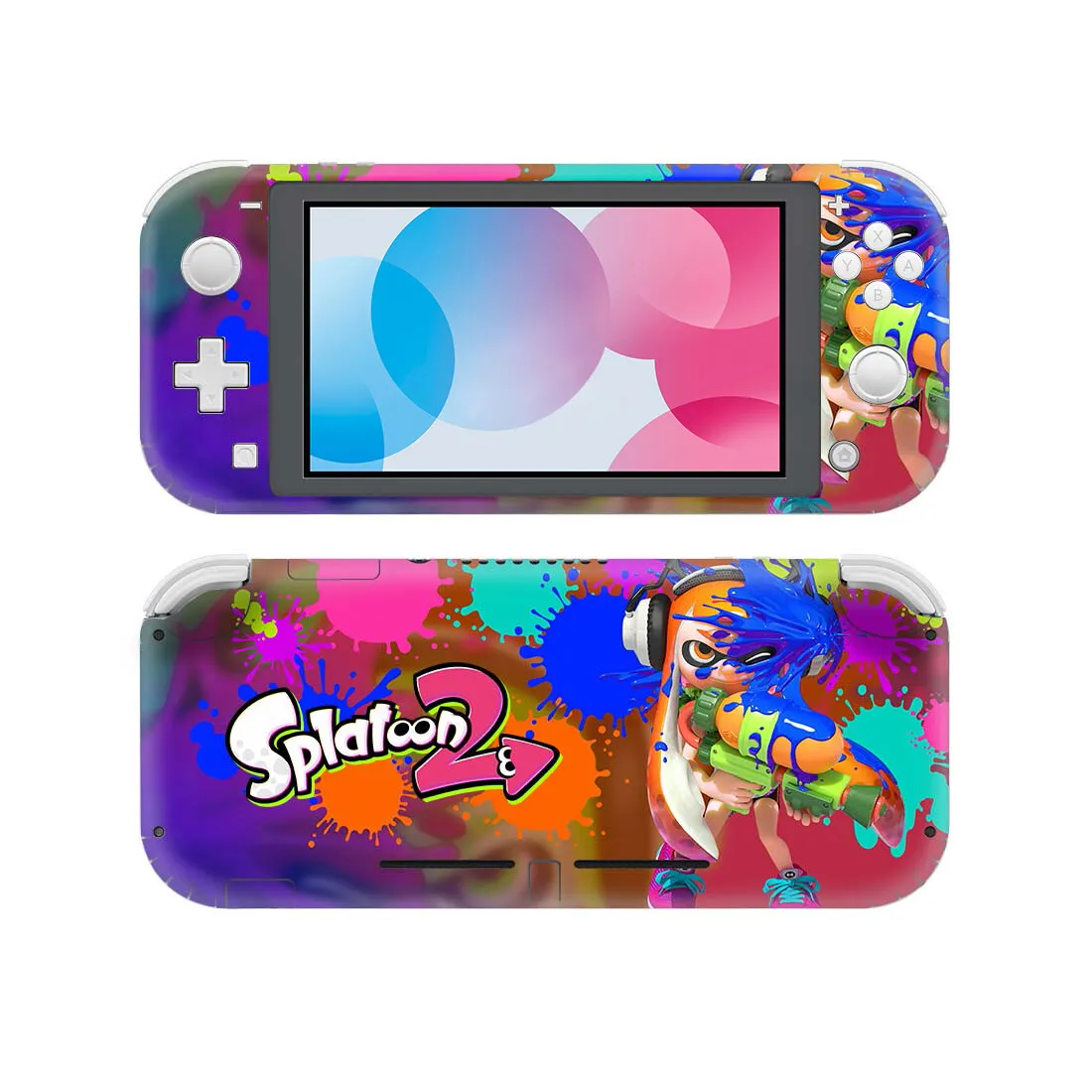 Splatoon NintendoSwitch Skin Sticker Decal Cover For Nintendo Switch Lite Protector Nintend Switch Lite Skin Sticker Vinyl