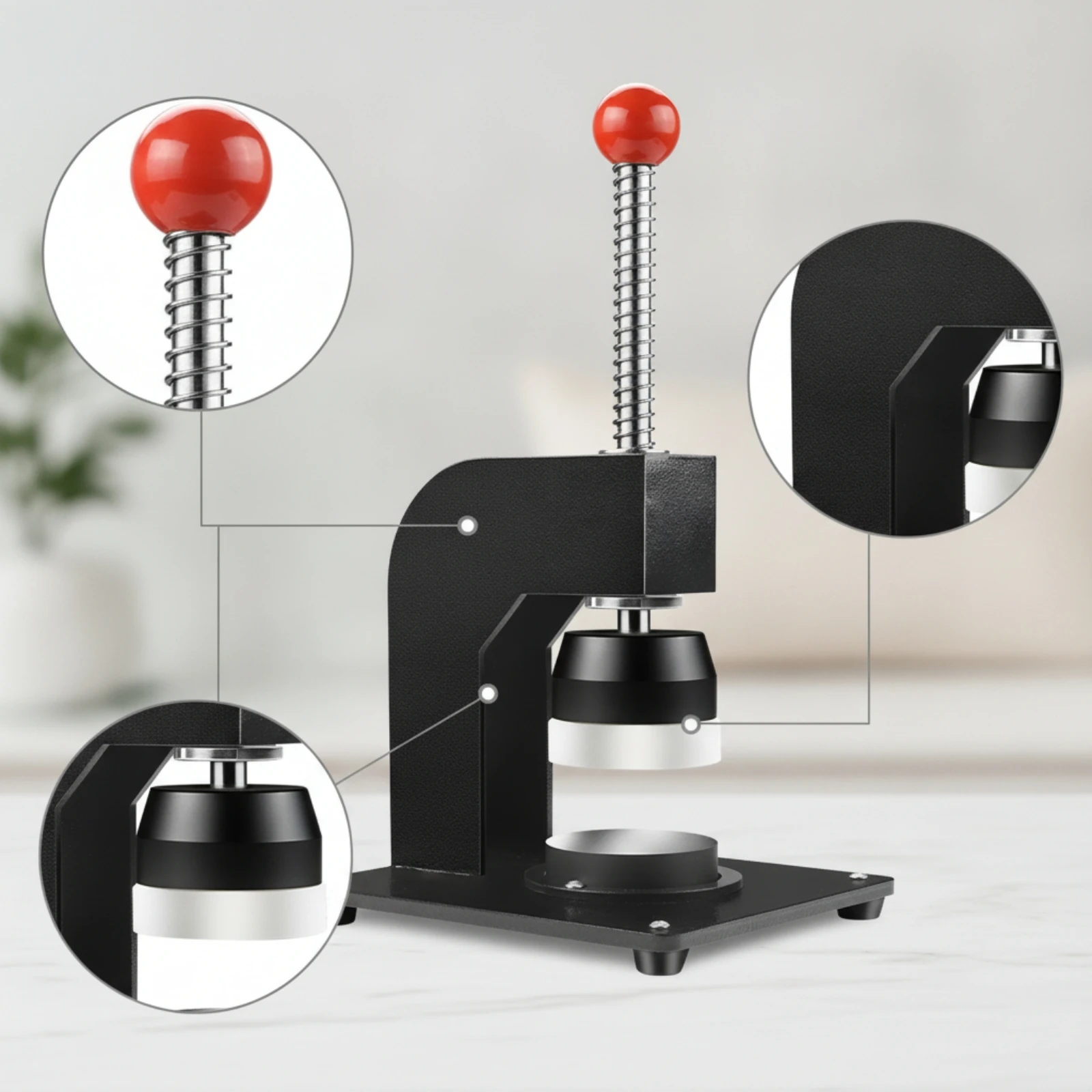 Jewelry Flattening Tool Precision Flattening Press Jewelry Press Consistent Heavy-Duty for Jewelers, Workshops