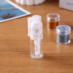 Empty Refillable Portable Dry Glitters Card Making Container Spray Bottle Glitter Duster Dry Powder Dispenser Atomizer Bottle