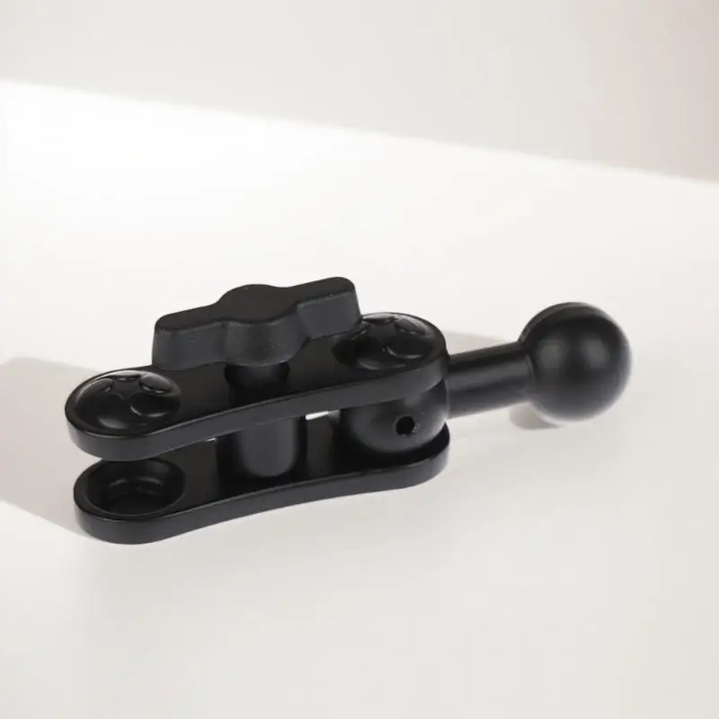 ★▲1PC Alloy 17mm Ball Mount Extension Adapter Rotation Extension Rod For Car Air Vent Dashboard Phone Holder Accessories