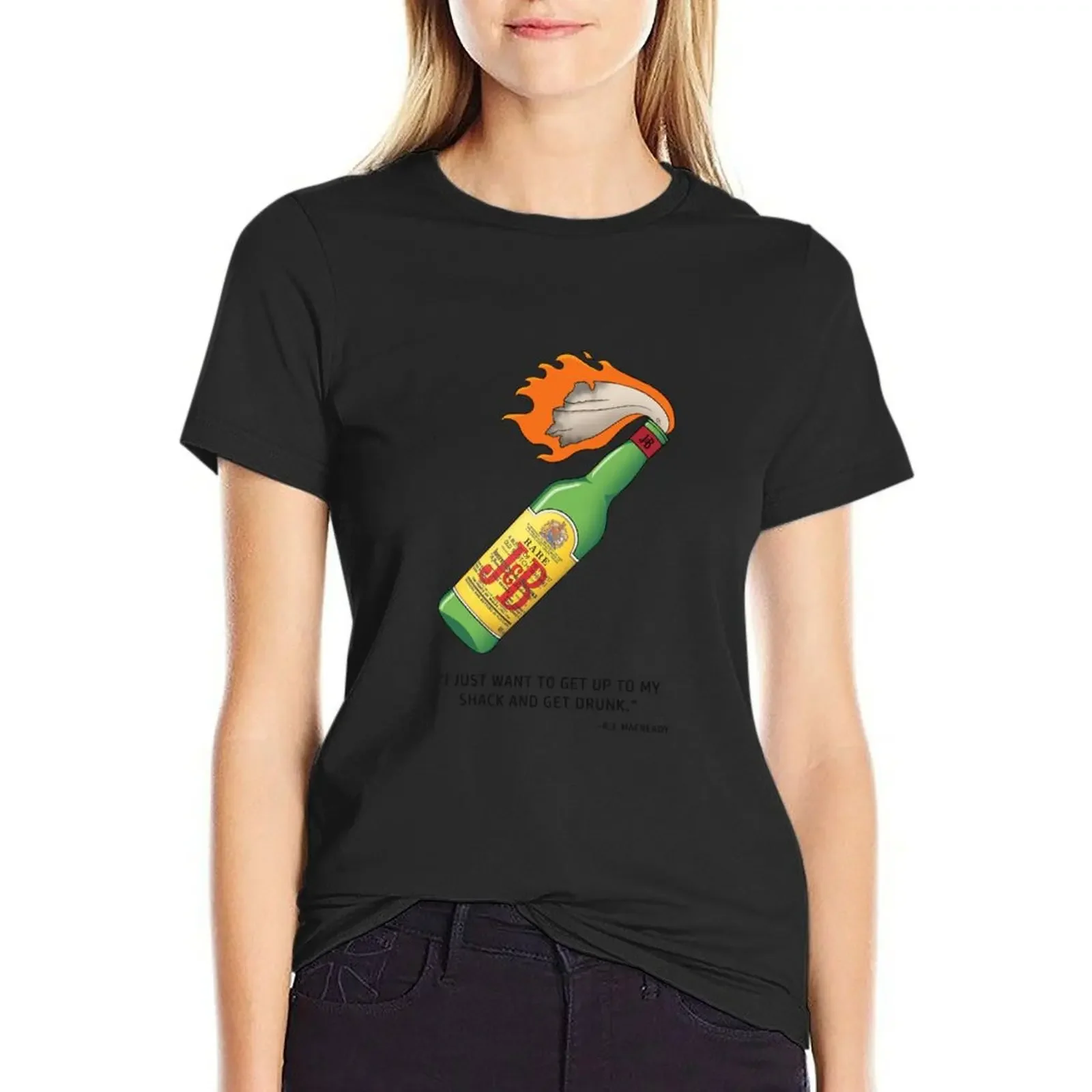 

The Thing (MacReady) T-Shirt plain korean fashion new edition customs design your own black t-shirts for Women