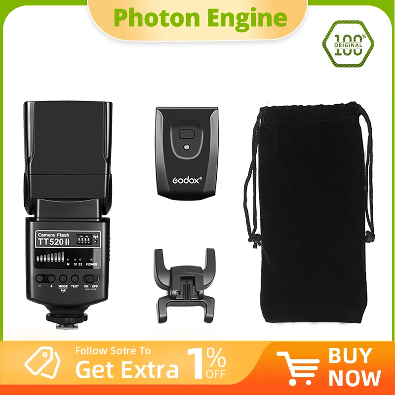 Godox TT520 Ii Flas… - image