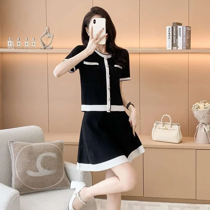 

Thirteen Lines Summer Women's Faion Casual Clothing Set New Arrival Ele Sle Student School orm Work Outfit