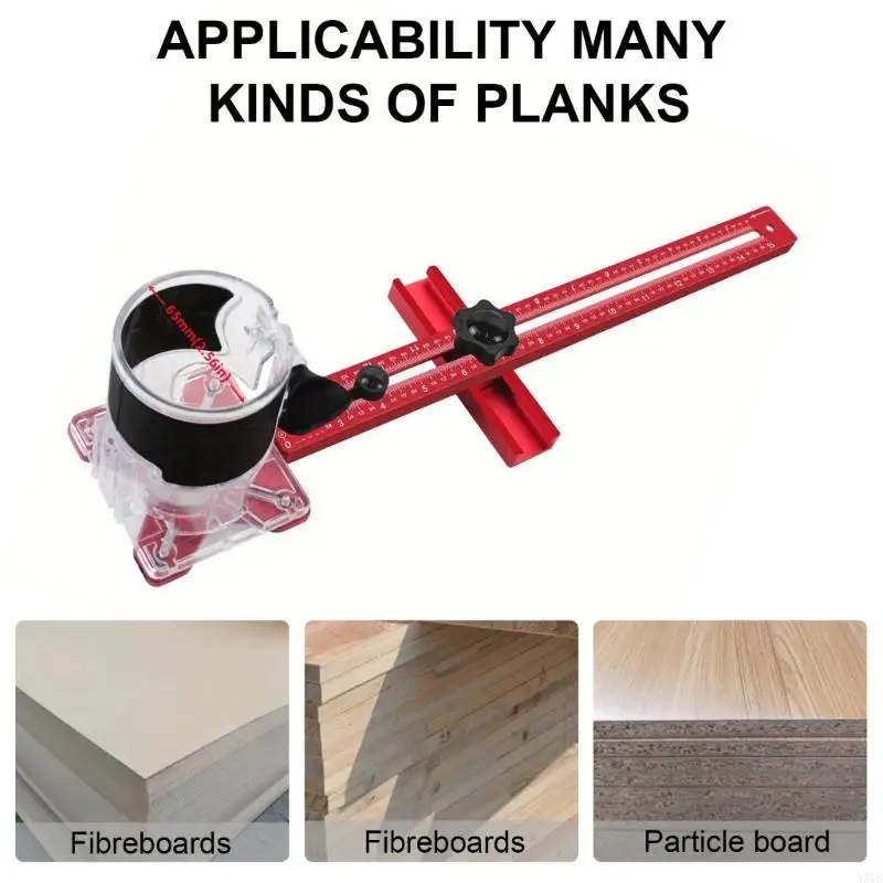 Woodworking Router Trimmer Base Bracket Rack Banding Plate Suitable For Work Home Professional Use Efficient Operations