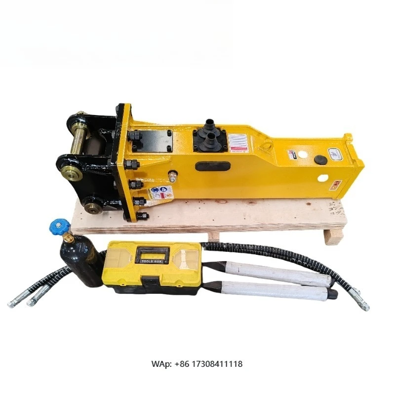 SB30 53 mm Hydraulic Chisel Hammer Breaker for 3 Ton Excavator with Core Components Pump Gearbox Bearing Engine Motor