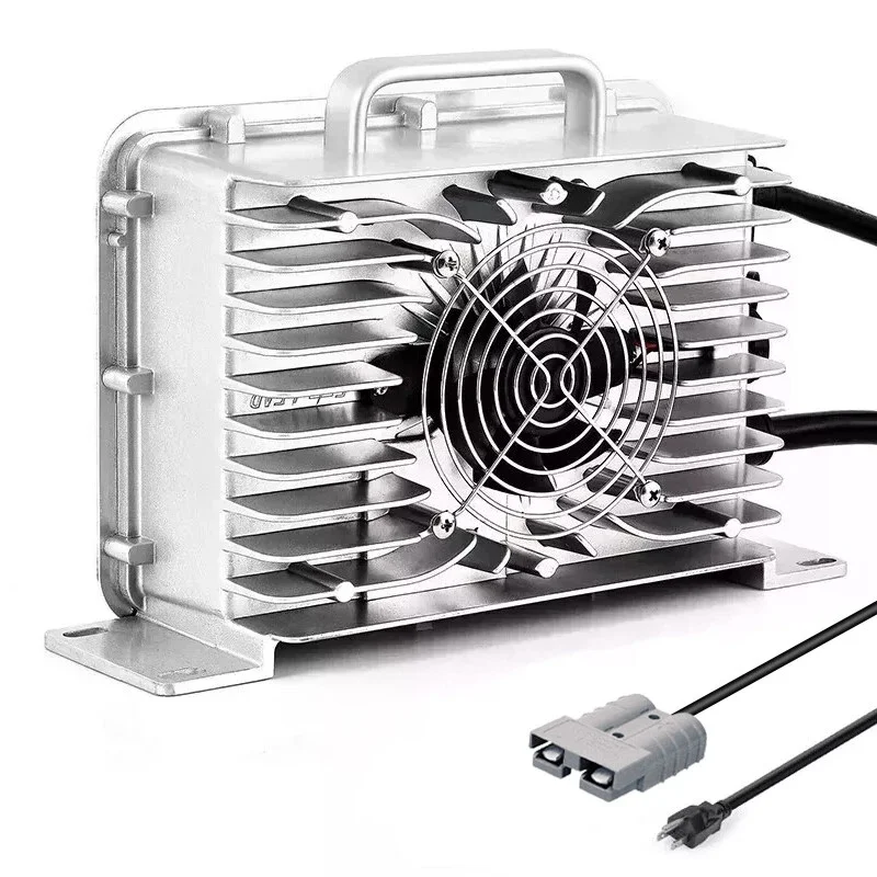 شاحن بطارية عربة الجولف 36 فولت 18 أمبير أندرسون رمادي SB50 لسيارة نادي EZGO Yamaha