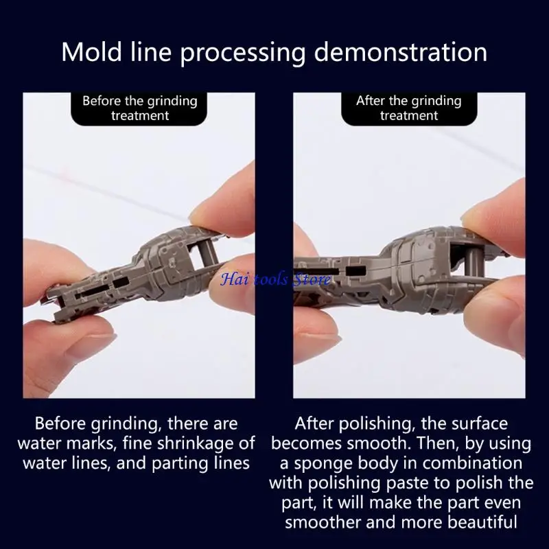 

X37E Set of 9 Silicon Carbides Abrasive Sheets Featuring Sponge Backing for Coarse to Fine Grinding and Polishing Tasks