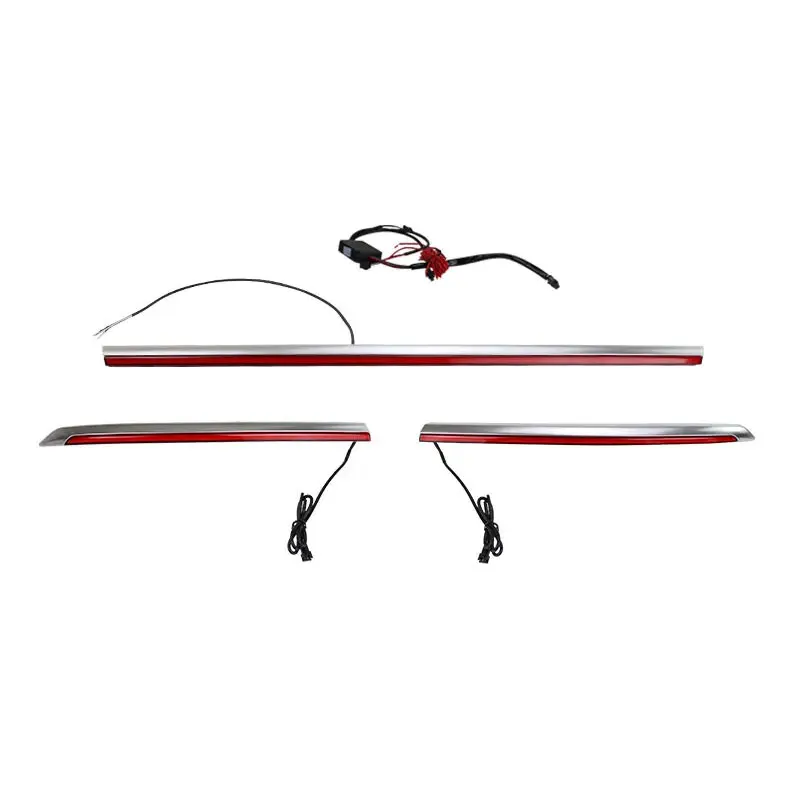 

Through Taillight For Audi Q7 2020-2024 New LED Dynamic Flowing Light Rear Tail Lamp Bar Assembly Modified Three-section Style