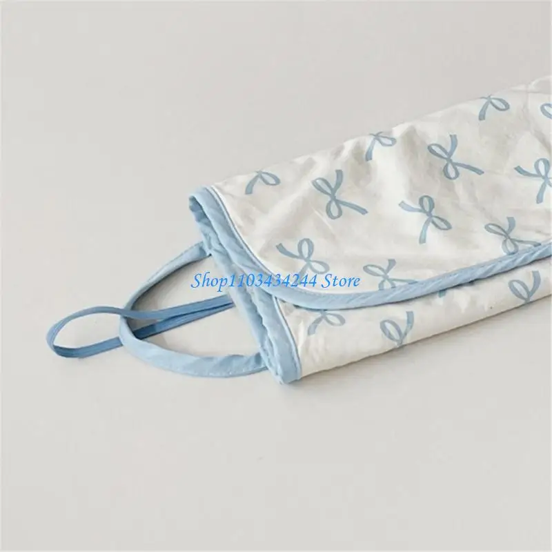 الطفل Bowknot حفاضات تغيير الوسادة السفر تغيير حصيرة بطانة الرضع حديثي الولادة حفاضات ورقة حامي تغيير الوسادة