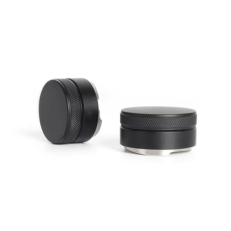 Distribuidor de café com três encostas angulosas, Ferramentas de Distribuição Espresso, Nivelador ajustável, Acessórios Barista, 51mm, 53mm, 58mm Tamper