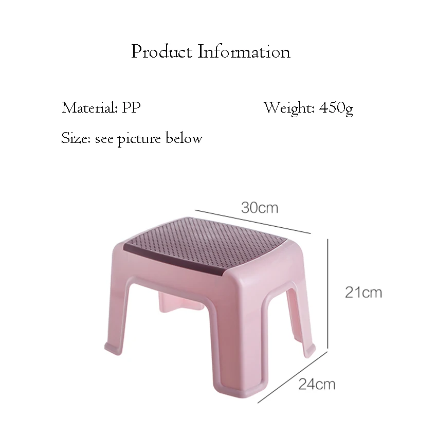 Living Room Furniture Children Stool Table Low Footstool Household Furniture Change Shoes Stool Kids Footrest